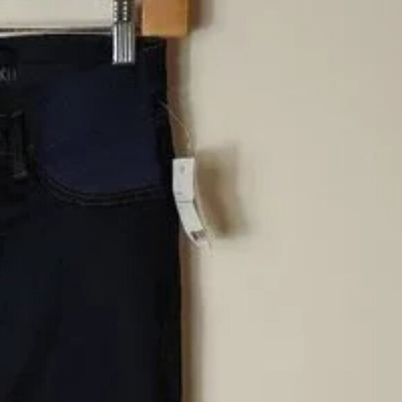NWT J Brand Jeans Mama Maternity Jeans Fleeting Side Panel J Skinny Dark Blue - Picture 7 of 7